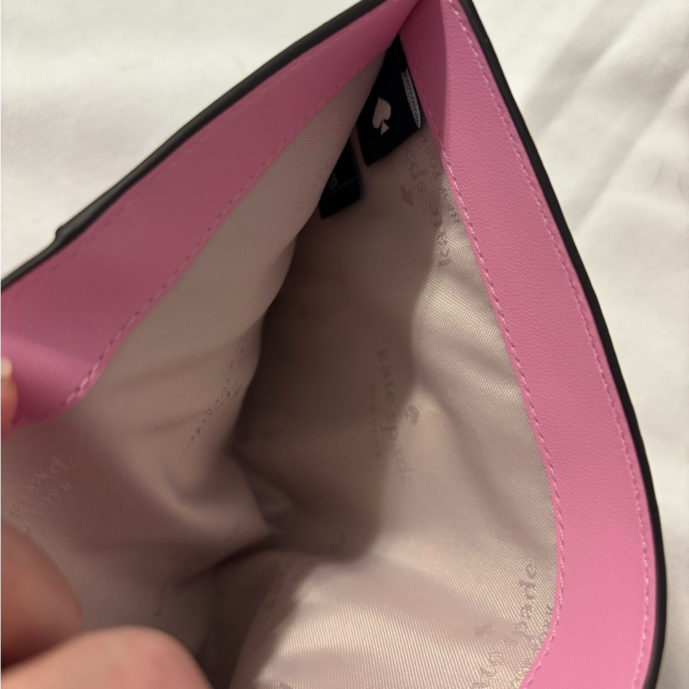 NWT Kate Spade Lena Pink Medium Bifold Wallet - Picture 7 of 10